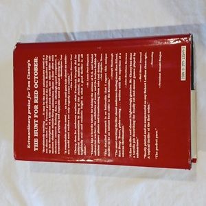 Other | 1st Edition Tom Clancy Red Storm Rising Hardcover Book | Poshmark